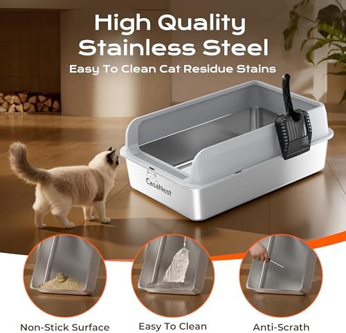 Stainless Steel Litter Box - Image 3