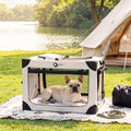 Portable Collapsible Soft Dog Crate by Cozila