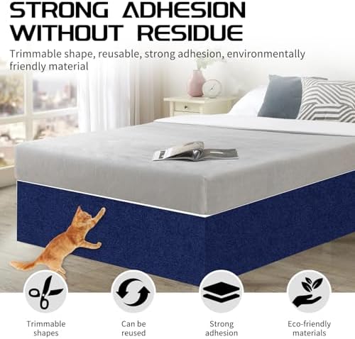 2 Pcs Self-Adhesive Cat Scratch Mat, Cat Scratch Furniture Protector - Image 5