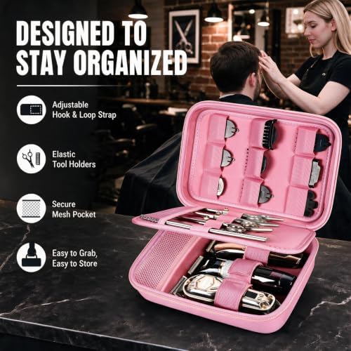 Boobowl Barber Accessories Bag for Clippers and Supplies, Hair Clipper Box - Image 4