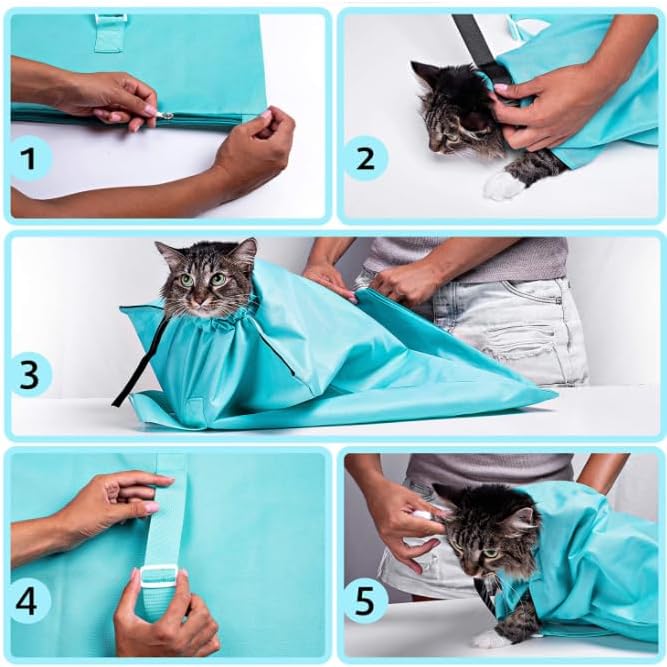 PurrFect Pouch The Original AS SEEN ON TV. Comfy Soothing Cat Carrier - Image 2