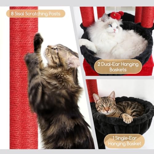 Globlazer 82in Gothic Extra Large Cat Tree - Image 4