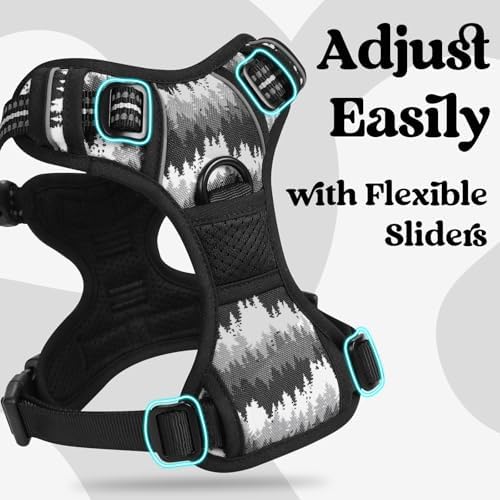 rabbitgoo Dog Harness Medium Sized, Updated Easy On & Off - Image 4
