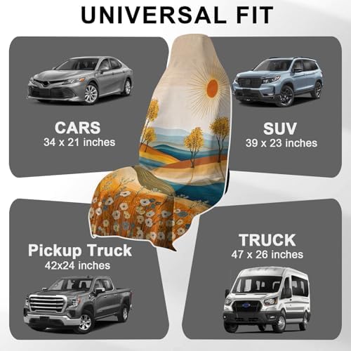2 Pack Car Towels Seat Cover - Image 6