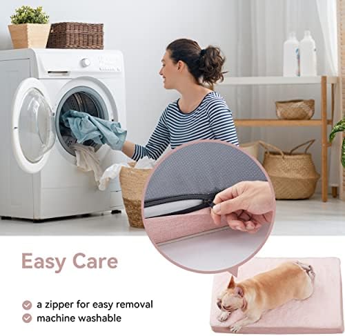 WATANIYA PET Memory Foam Orthopedic Large Dog Bed, Washable Dog Bed - Image 3