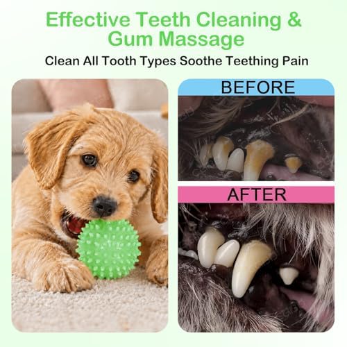 Puppy Toys, 6 Pack Dog Chew Toys, Teething Toys - Image 5