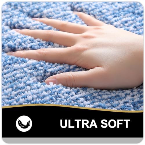 OLANLY Bathroom Rugs 30x20, Soft Absorbent Microfiber Bath Rugs - Image 3
