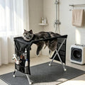 Pet Grooming Hammock, Foldable Detachable Breathable Stretchy Fabric Pet by Unknown