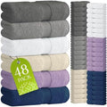 White Classic Wealuxe Multi Washcloths 48 Pack by WhiteClassic