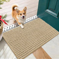 OLANLY Dog Door Mat for Muddy Paws 24x16, Ultra-Absorbent Chenille Mud Mat by OLANLY