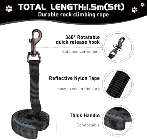 Soft Mesh Dog Harness and Leash Set, No Pull Puppy Harness and Leash Set - Image 3