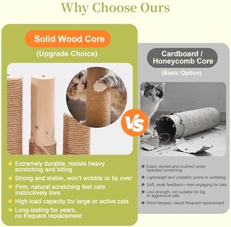 4-Tier Outdoor Cat House, Pine Wood Climbing Tower - Image 6