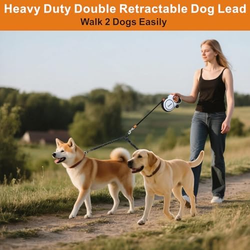 Retractable Dog Leash, 16ft Retractable Lead - Image 2