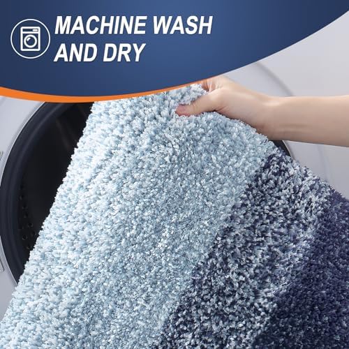 OLANLY Small Bathroom Rugs 28x18, Extra Soft Absorbent Microfiber Bath Rugs - Image 6