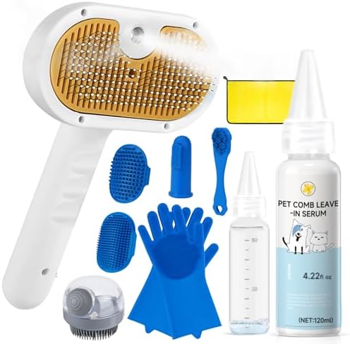 Pet Steam Brush Dog Cat 2026 New Grooming Comb by VVWVVW