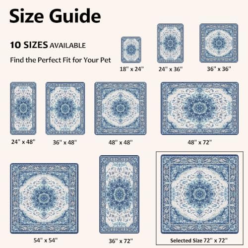 Washable Pee Pads for Dogs 72"x72" 2 Pack Reusable Puppy Potty Pad - Image 4