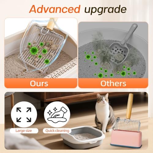 Metal Cat Litter Scoop Kitty Metal Scooper - Image 4