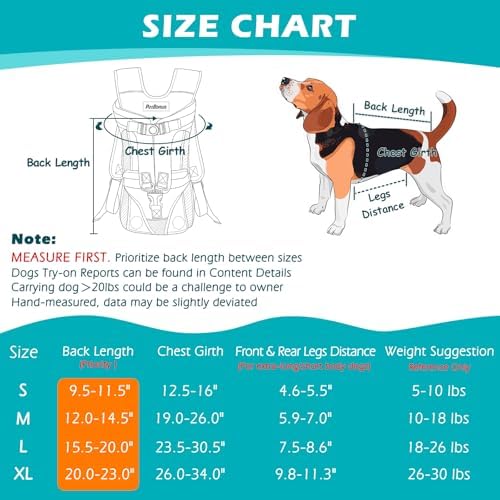 PetBonus Pet Front Dog Carrier Backpacks, Adjustable Pet Backpack, Legs Out - Image 5
