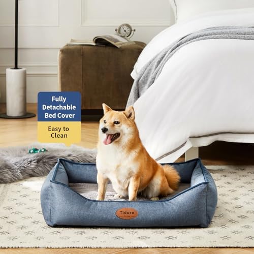 Tidore Orthopedic Dog Beds for Medium Dogs, Durable Egg Crate Foam Sofa Dog Bed - Image 2