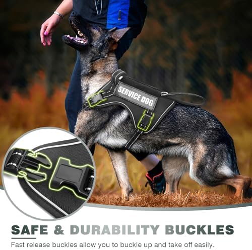 WINSEE Tactical Dog Harness, No Pull Dog Harness - Image 4