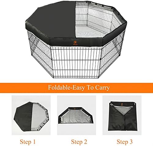 PJYuCien Playpen Top Cover for 24'' Width 8 Panel Pen - Image 5