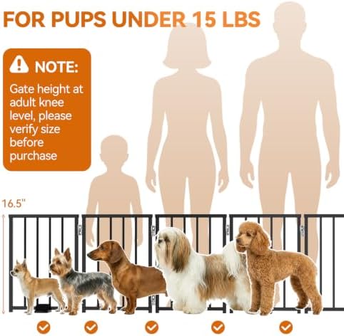 BFNN Small Dog Gate Indoor - Image 5