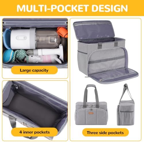 Dog Cat Grooming Bag for Vacuum, Dog Grooming Kit Supplies - Image 3