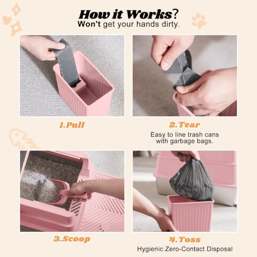 Stainless Steel Litter Box | Enclosed Cat Litter Box - Image 5