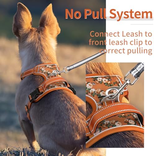 HEELE Dog Harness, No Pull Adjustable Padded Reflective Harness - Image 4