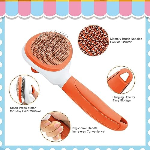 Cat Brushes for Indoor Cats, Dog Brush for Shedding - Image 3