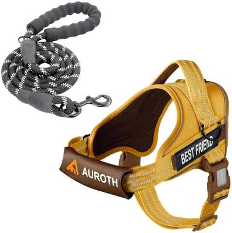 AUROTH Dog Harness and Leash Set by AurothPets