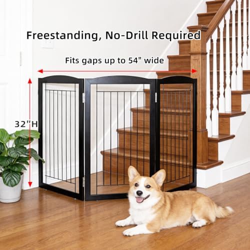 ZJSF Freestanding Foldable Dog Gate - Image 2