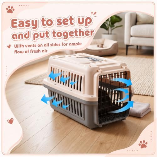 2 Set Small Cat Dog Travel Pet Carrier - Image 5