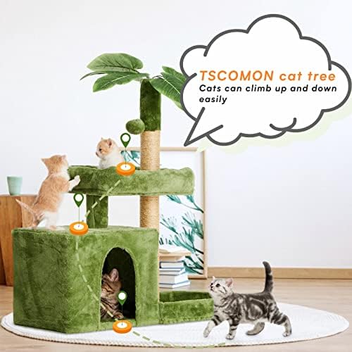 31.5inch Small Cat Tree Tower Condo - Image 3