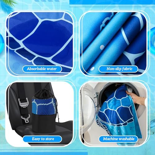 Hahafelt 2 Pack Car Seat Towel Cover - Image 4