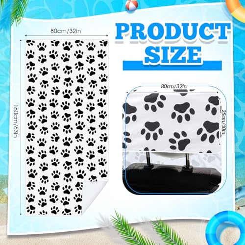 Hahafelt 2 Pack Car Seat Towel Cover - Image 2