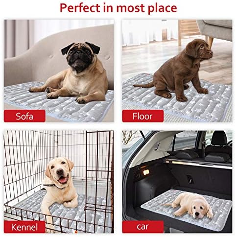 Dog Crate Mat 2 Pack, Soft Dog Bed Pad Mat - Image 6