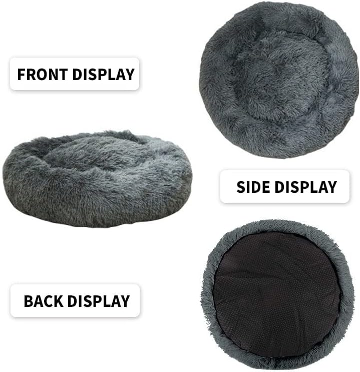 Nisrada Dog Bed for Small Medium Large Dogs, 30 inch Calming Dogs Bed, - Image 4
