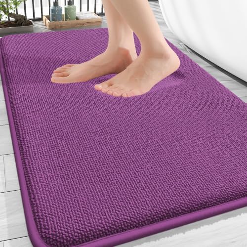 OLANLY Thick Memory Foam Bathroom Rugs 30x20, Absorbent Bath Mat by OLANLY