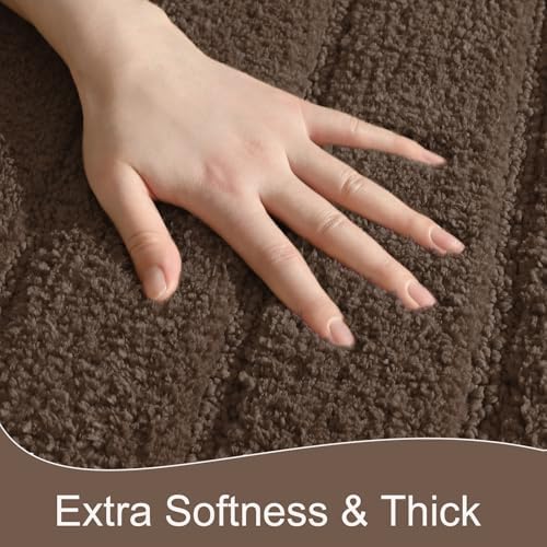 AROGAN Luxury Bathroom Rugs 24x36 Inch，Thick Soft Bath Rug Non Slip - Image 4