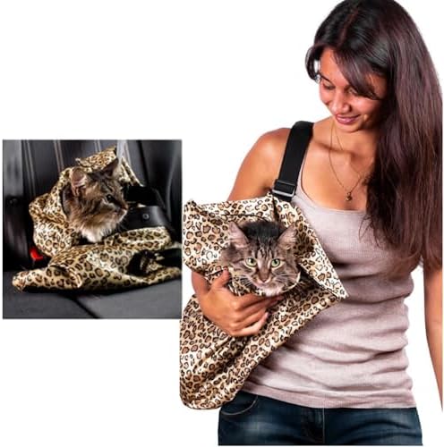 PurrFect Pouch The Original AS SEEN ON TV. The Comfy Cat Carrier Sling & by PurrfectPouch