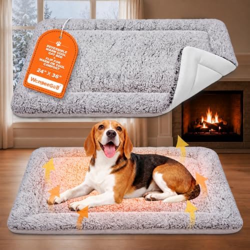 Self Warming Cat Bed, Reversible Cooling Mat by WanpeeGoo