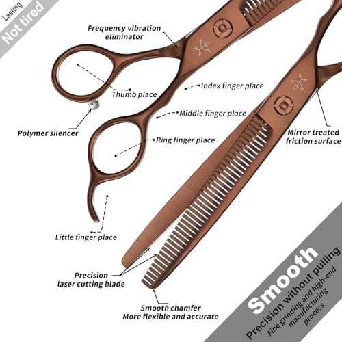 High-end Professional Dog Grooming Thinning Scissors Teeth Cutting Blending - Image 3