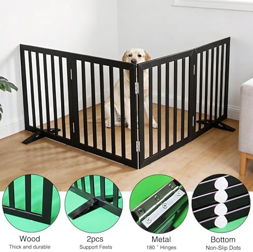 ZJSF Freestanding Indoor Dog Gate - Image 5