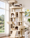 Globlazer 81in Cat Tree for Large Cats, Extra Tall Tower by Globlazer