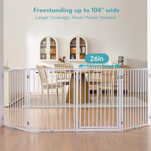 No Pawblems Freestanding Dog Gate - Image 3
