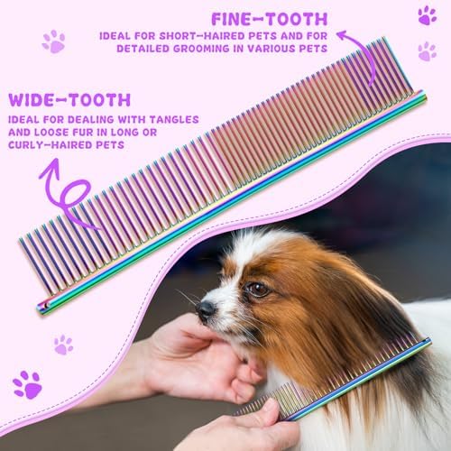 Professional Dog Grooming Scissors Set, 7 Inch/8 Inch Pet Grooming Scissors - Image 6