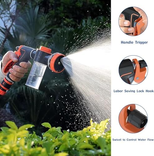 Dog Washing Hose Attachment, Upgrade Garden Hose Nozzle Soap Foam Sprayer - Image 3