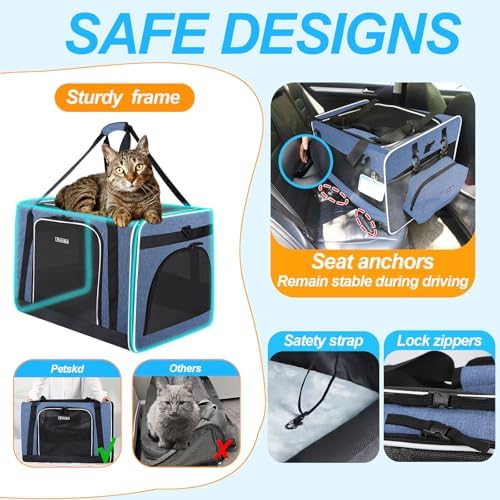 Petskd Extra Large Cat Carrier - Image 4
