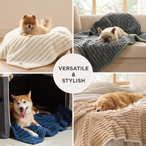 Bedsure ComfyFleece® Waterproof Dog Blankets - Image 6